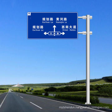 Reflective Sign Road Traffic Signal Light Pole